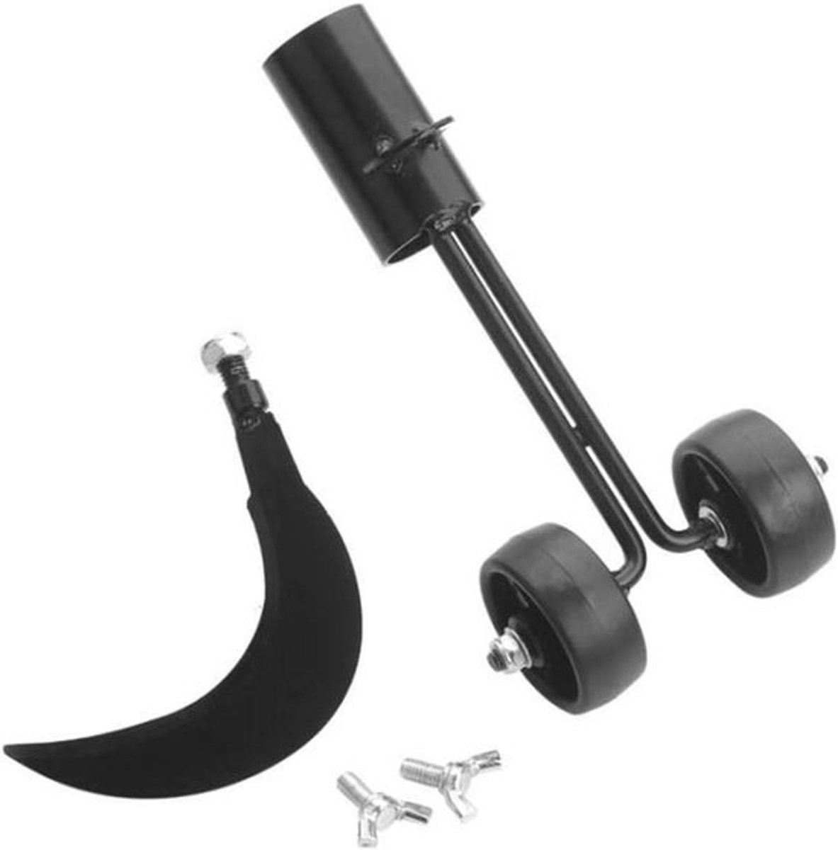 Onkruidverwijderaar gereedschap - Terras wieden tool - Met wielen - Onkruidtrekker - Voor tuin - Zonder knielen - Geschikt voor - Tuinieren - Groen - Haak.