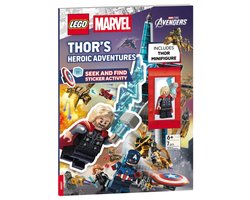 Lego Marvel: Thor's Heroic Adventures Seek and Find Sticker Activity Book