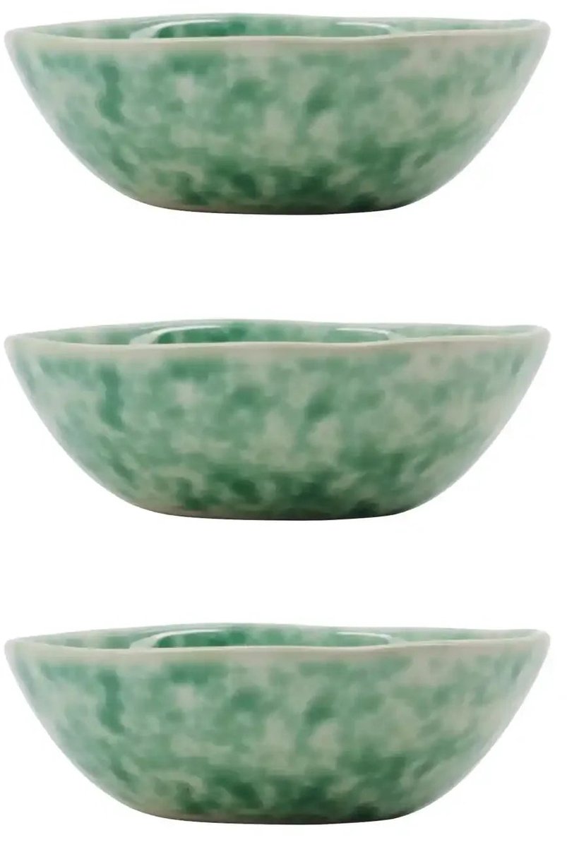 House Doctor Kommen Diva Groen 8 cm - 3 stuks