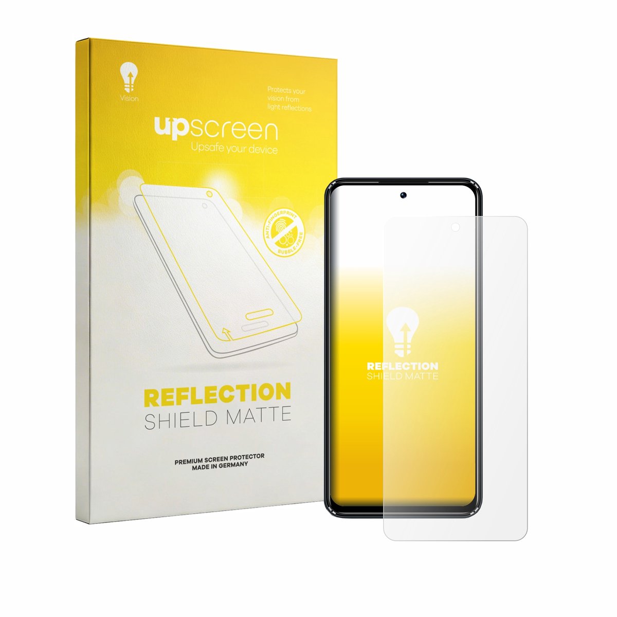 upscreen - Screenprotector voor Lagenio A11 - Folie Beschermfolie anti glare matte