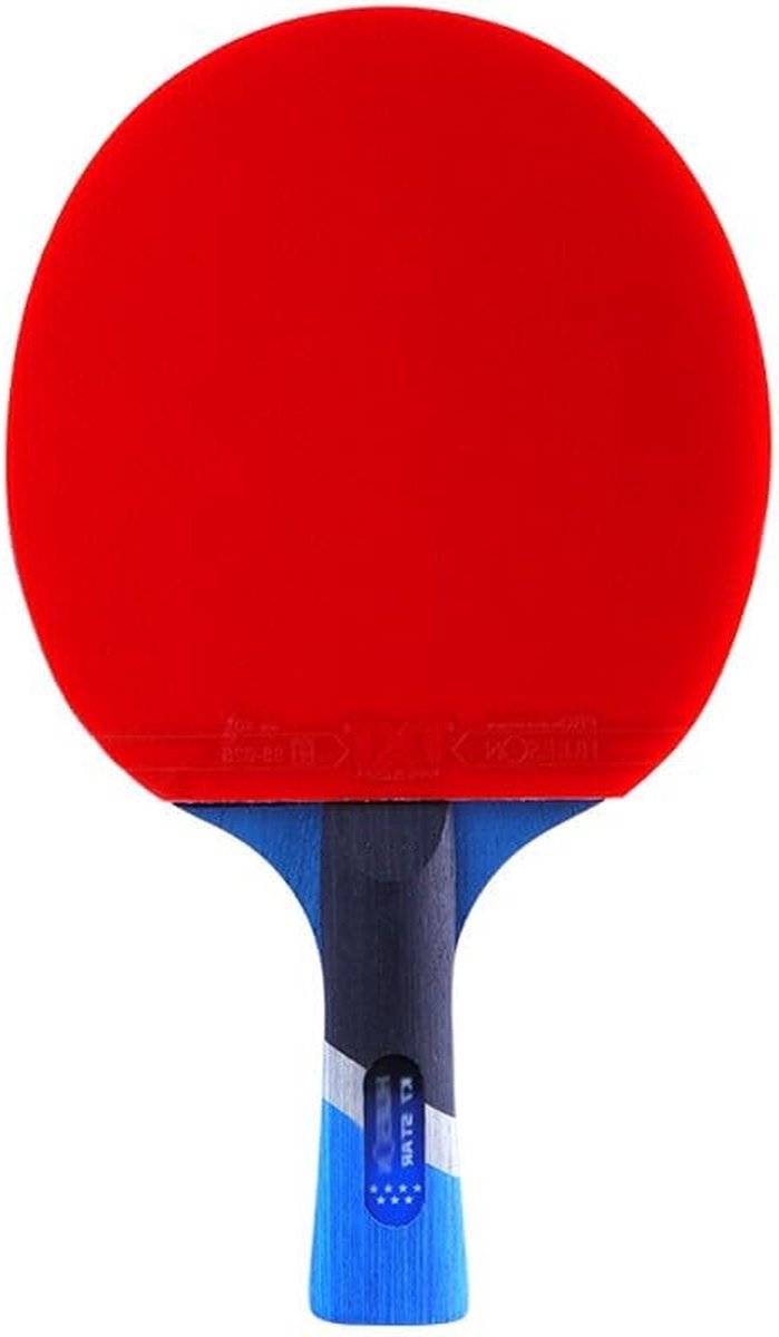 Tafeltennisbatje - Ping Pong Racket - Tafeltennis Spelen - Zeer Elastisch Rubber - One Size - Niet gespecificeerd