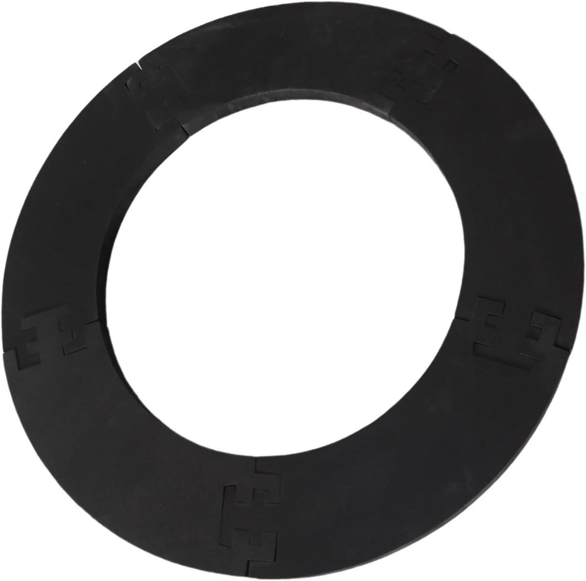 Dartbord Surround Ring - Dart Muurbeschermer - Bescherming Dartbord - Splitsontwerp - Universeel - Zwart
