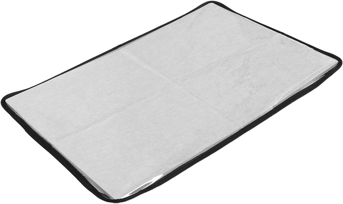 Puzzel Opbergbord - Puzzelmat Opbergmat - Puzzels Opbergen - Met Stofkap - 60x40cm - Lichtgrijs