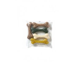 animalking Vegan Kauwbotten - Mix van Groenten en Granen - Hondensnack voor Gebitsverzorging - 12,5 cm - 4 stuks