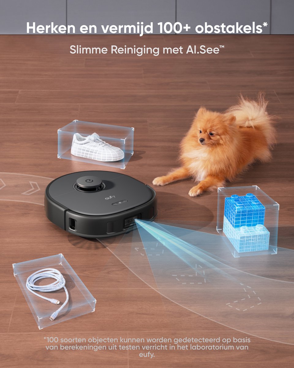 eufy Clean X10 Pro Robotstofzuiger 8000Pa - afbeelding 3