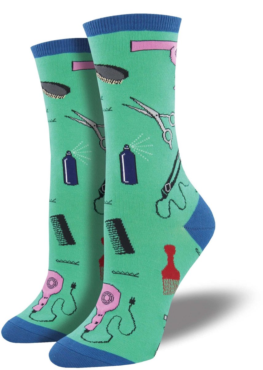 Socksmith Kapper sokken groen maat 36-40