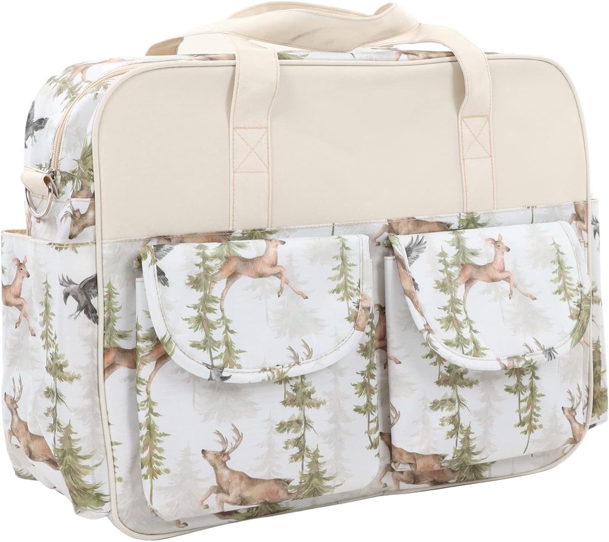 Luiertas Rugzak - Babytas Moederschapstas - Babyverzorging Reizen - Waterdichte Polyester Stof - 40 x 15 x 31 cm – foto 6