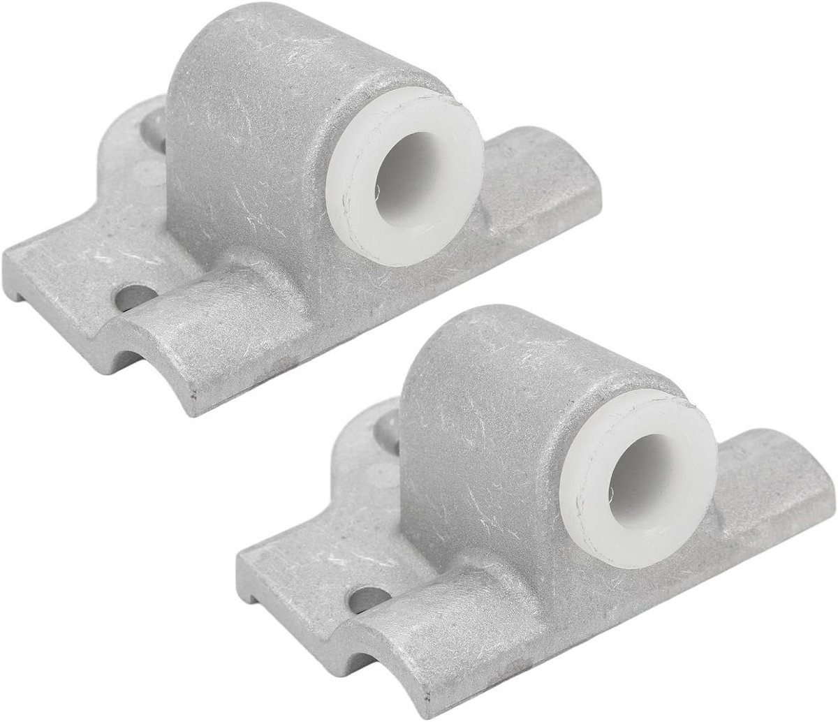 Roeispaan Houder - Roeiboot Beslag - Varen - Geluidsdempend Nylon Lager - 14 mm - Aluminiumkleurig