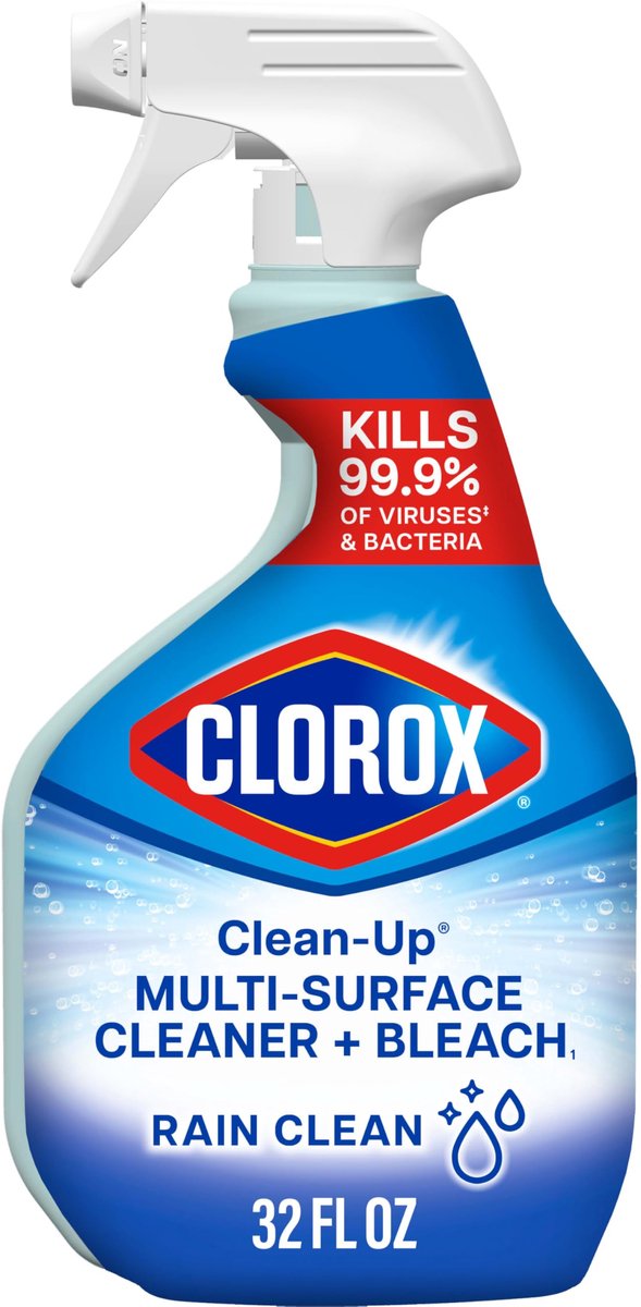 SnelShoppen - All Purpose Cleaner Spray met Bleach, Verfrissende Geur, 32 Fl Oz, Multifunctionele Schoonmaak spray voor Keuken, Badkamer, Huis en Tuin