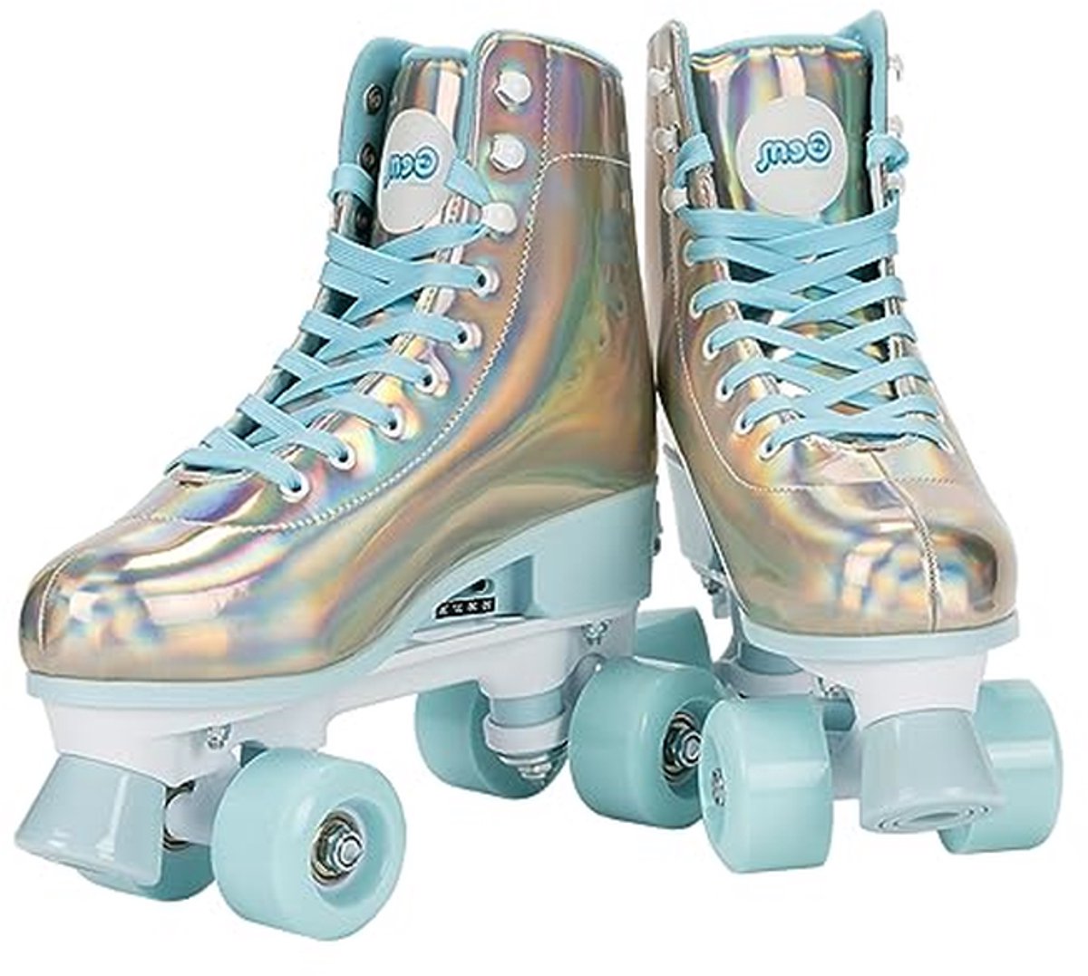 Quad Skates Rolschaatsen Buiten Pleizeren Kleurrijk Design – Meerkleurig Multicolor