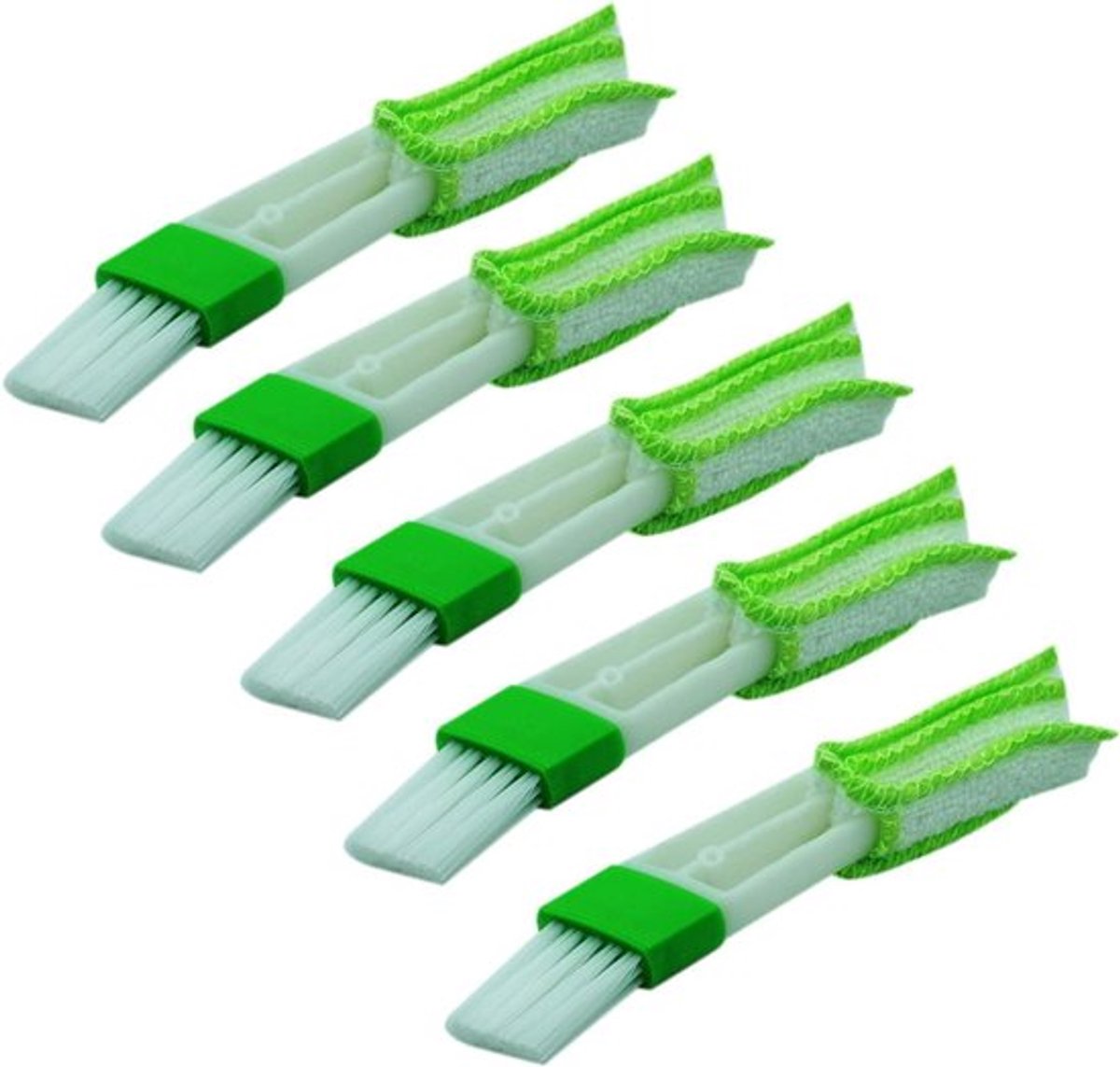 Set van 7 reinigingsborstels voor dashboard, toetsenbord en airconditioning