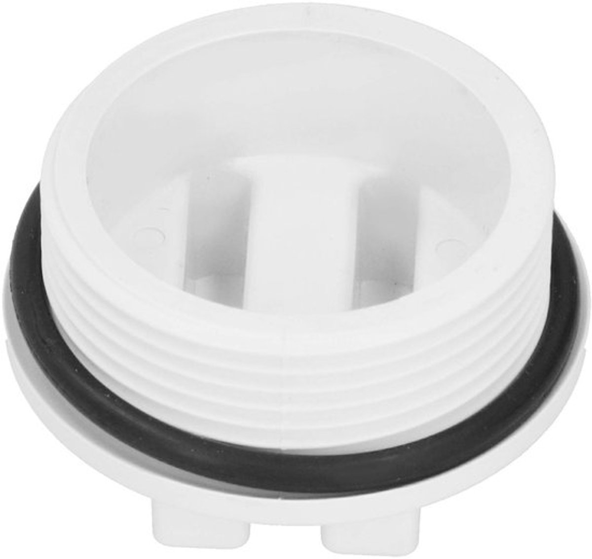 5 stuks - Kunststof en rubber - 1.5 inch zwembad spa retourleiding - Ideaal voor winteropvang - Wit - Voor zwembaden en wa