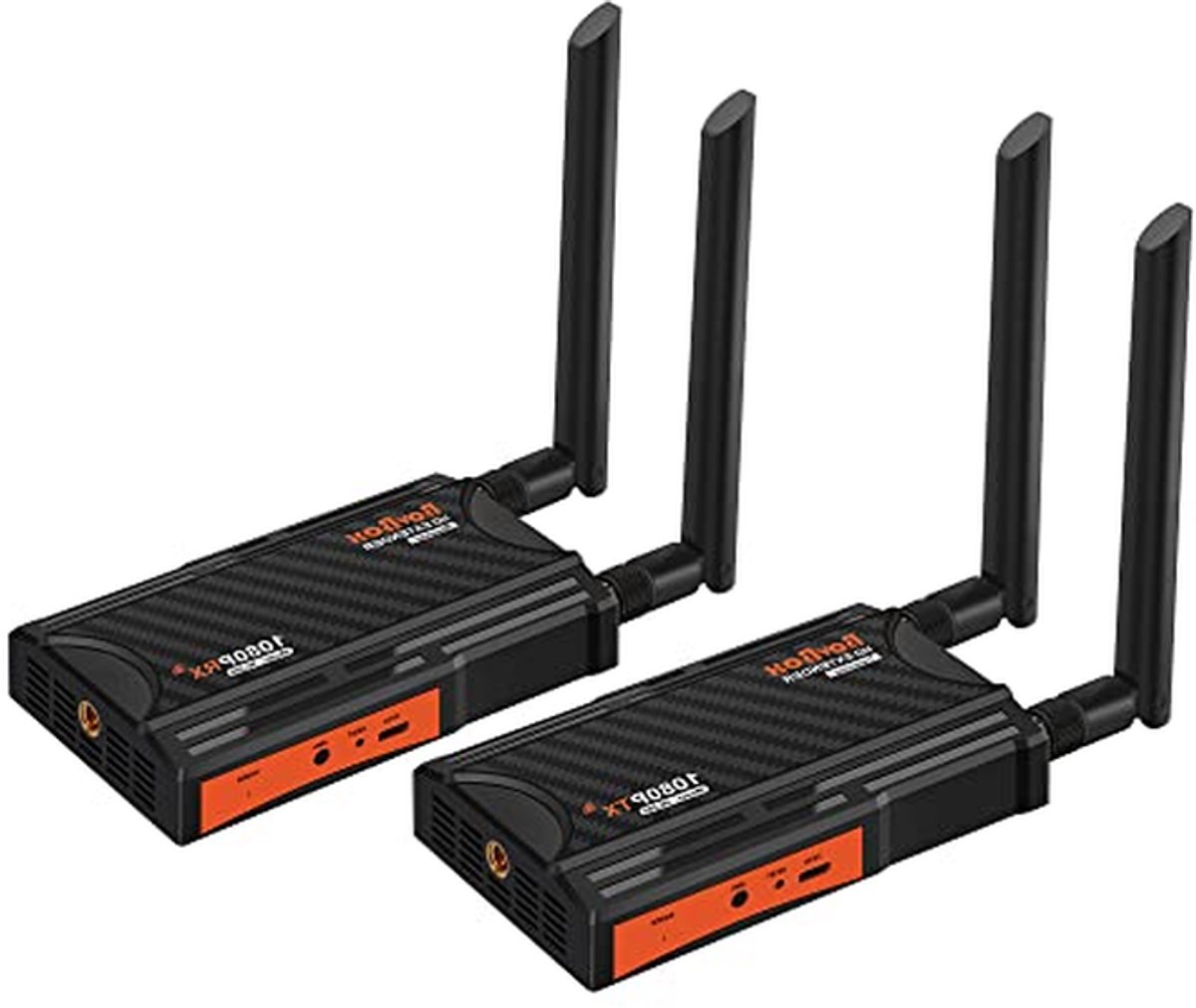 Draadloze HDMI Zender Ontvanger - HDMI Extender Kit - Streamen naar TV - 1080P Full HD - 820FT Bereik - Zwart
