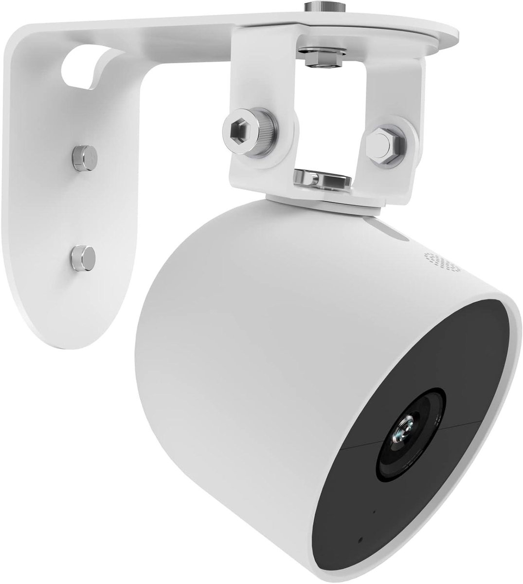 Metalen muurbeugel - Camera houder - Beveiliging camera - Anti-val ontwerp - 1 pak - Zilver