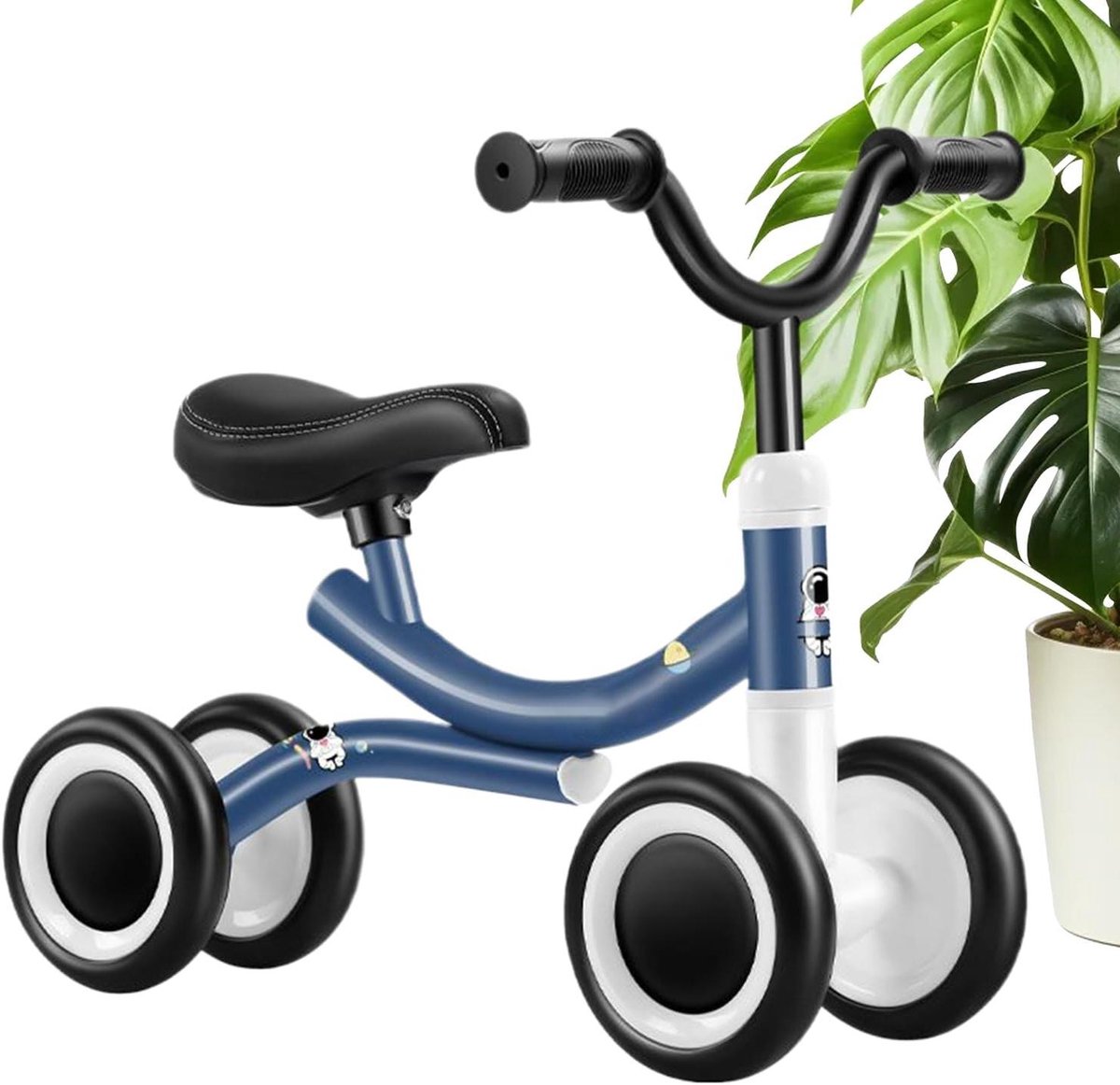 Baby Balansfiets Peuter Driewieler Motoriek Ontwikkelen Vierwiel Stabiliteit 1-3 Jaar Niet gespecificeerd