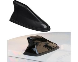 Auto Haaienvin Antenne - Dakantenne Radio - Verbeterde Ontvangst - Aerodynamisch Design - 17.5 cm Lengte - Zwart