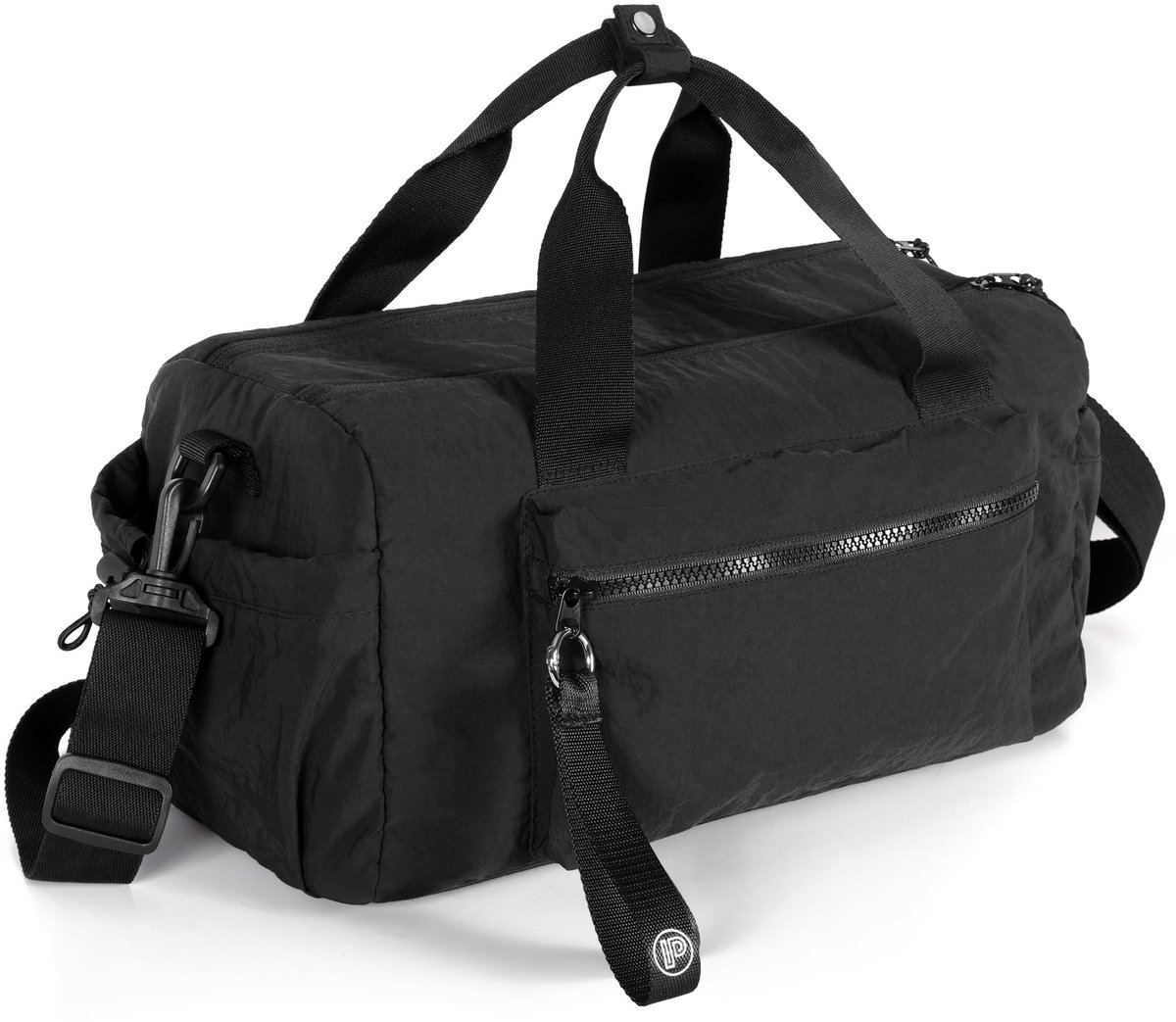 Dailygoods - Compacte Sporttas voor Dames met Waterdichte Compartment - Zwart