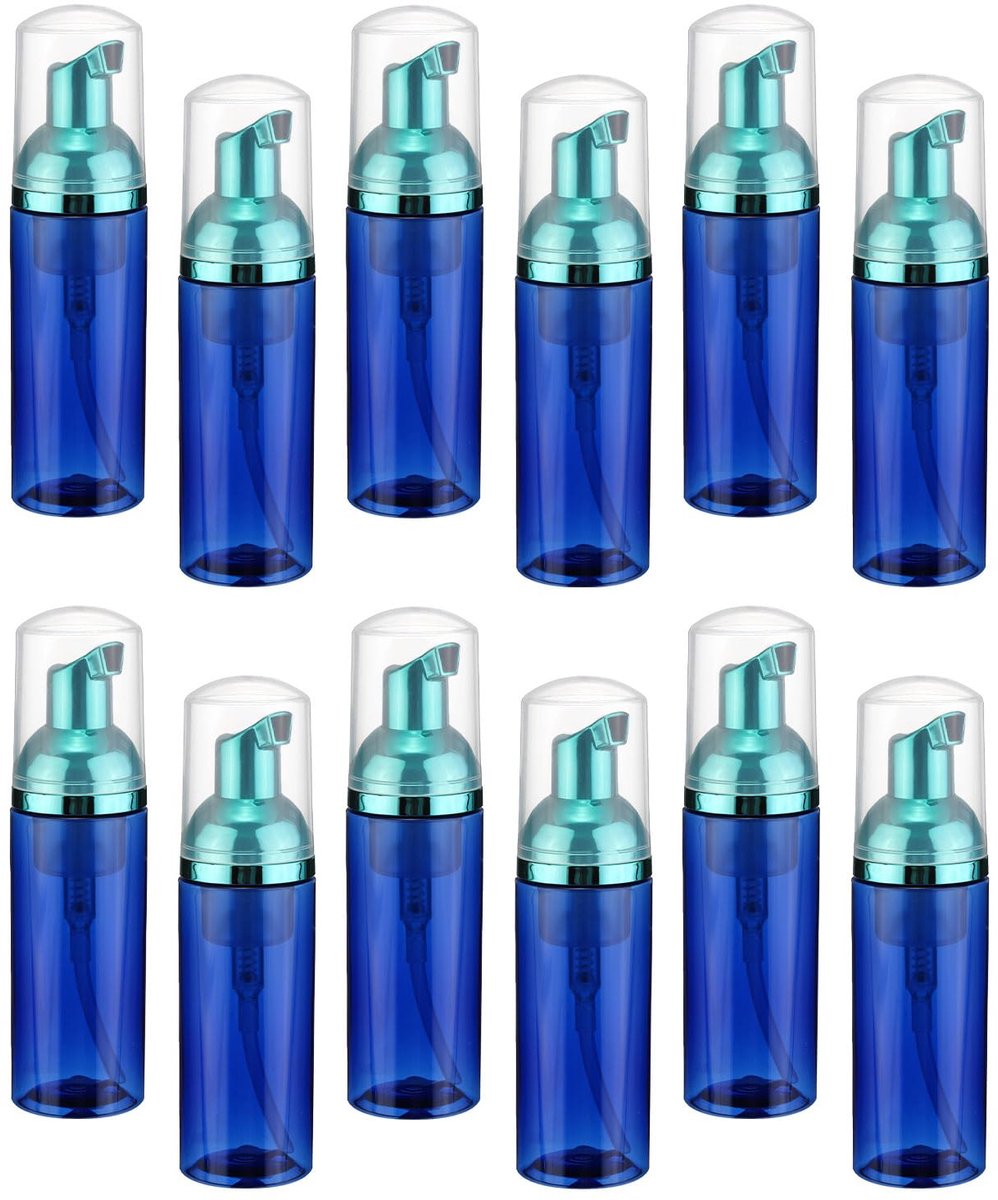 Dailygoods - 60ml Refillable Travel Foam Pump Bottles - 12 Stuks
