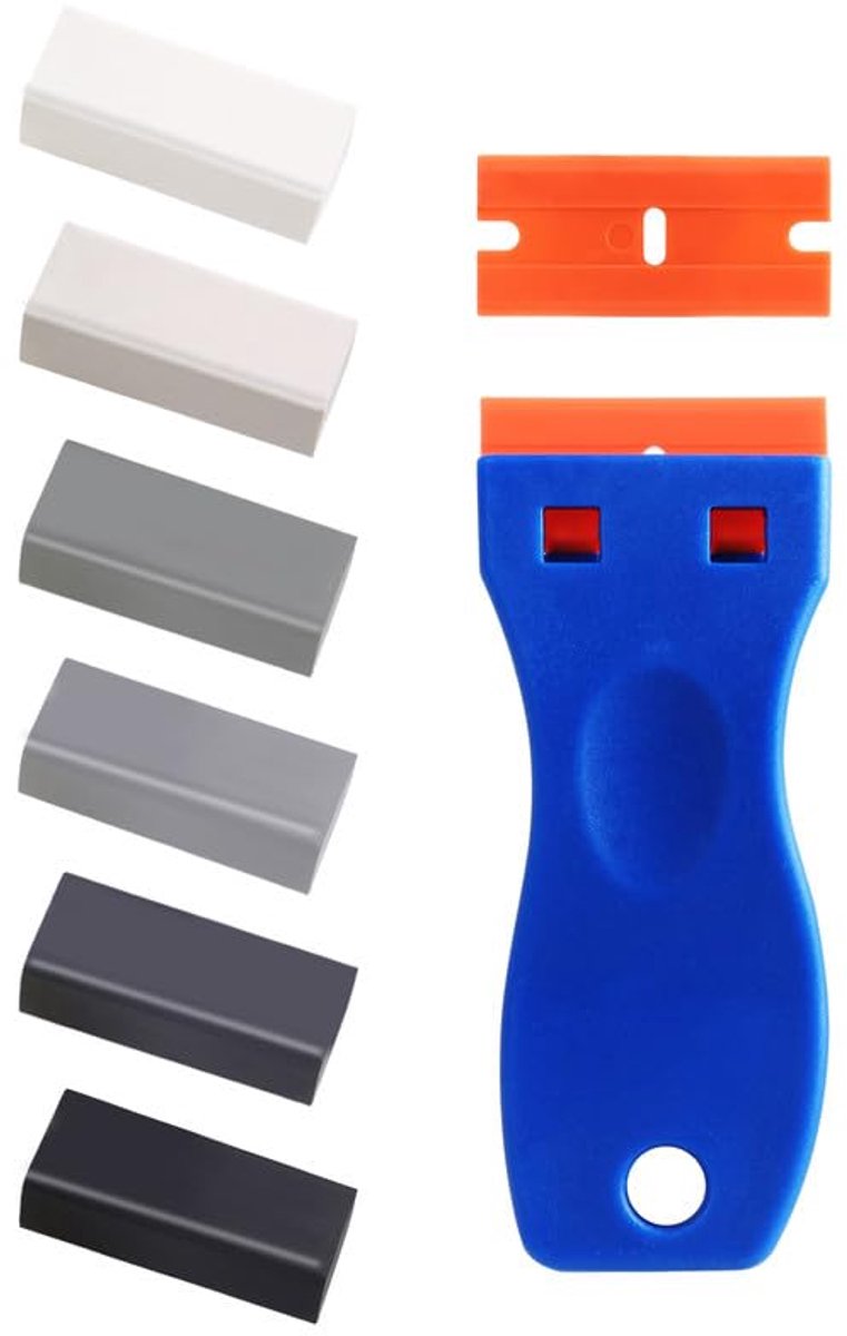 Dailygoods- Reparatieset - Harde Was voor Vloeren - Plamuur voor Krassen/Gaten - Geschikt voor Laminaat/PVC/Hout - Hoogwaardige Materialen - Inclusief Reservemesje - Vloerreparatie