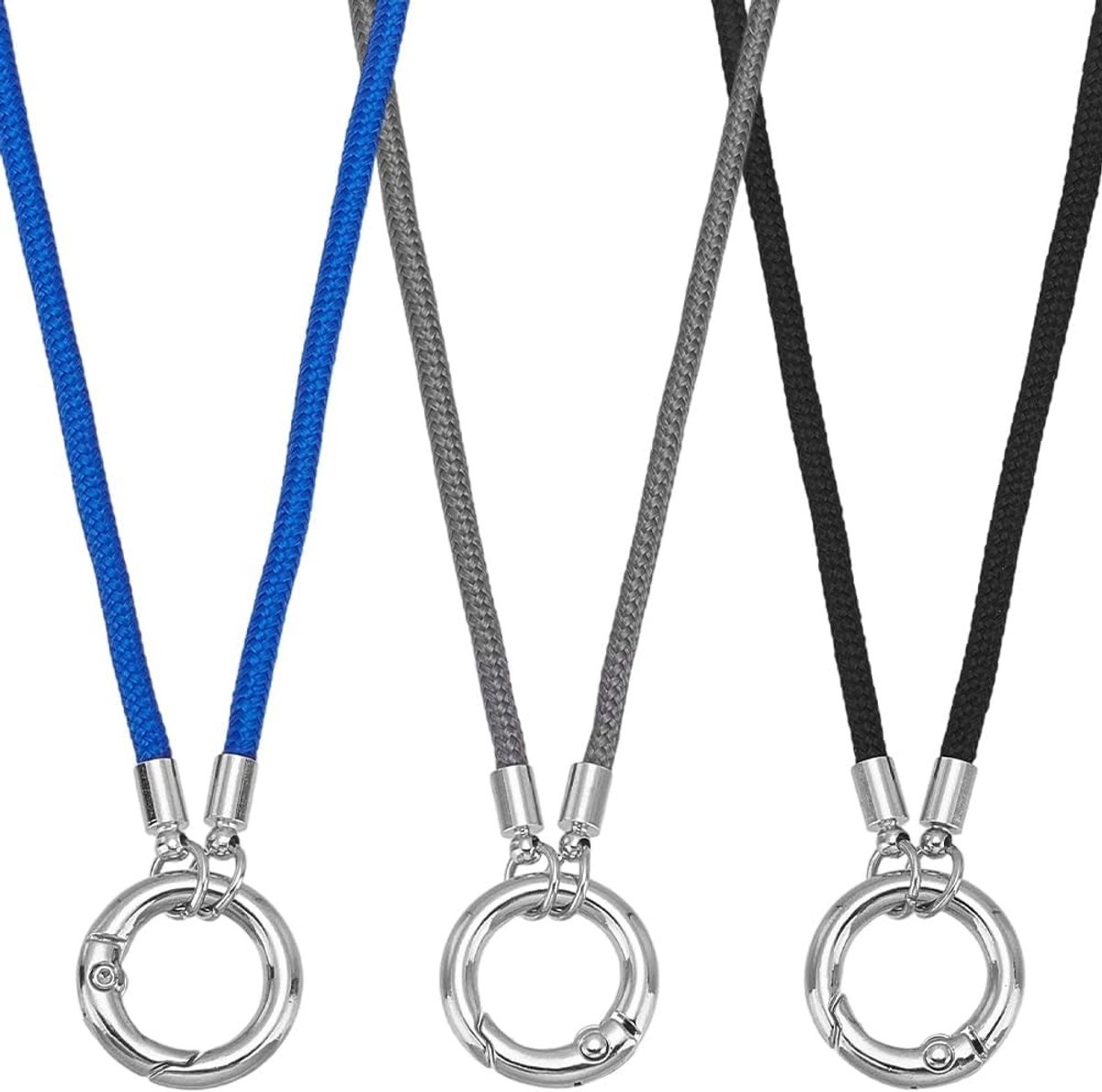 Dailygoods - Bril Houder Ketting Set - 3 Kleuren Imitatie Lederen Bril Strap Chain voor Vrouwen