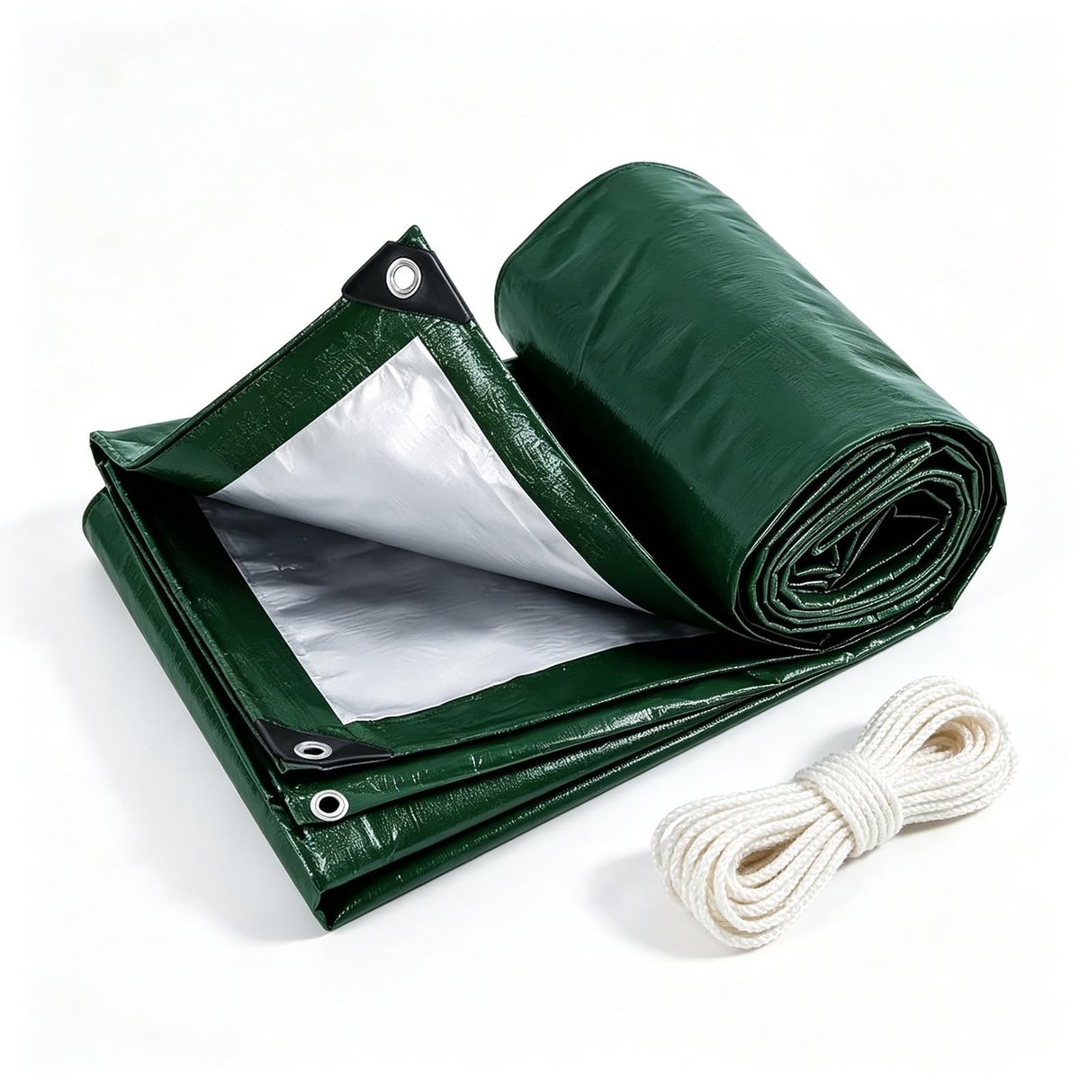 Dailygoods - Waterdicht Vrachtwagenzeil 3 x 3 m - Afdekzeil voor Tuinmeubelen en Camping