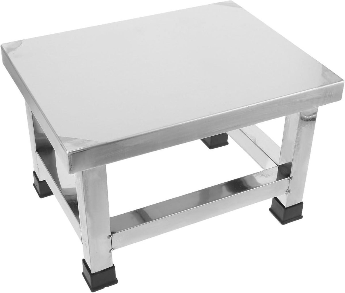 Douchekruk Roestvrijstaal - Voetenbankje Opstapje - Veilig Douchen - Antislip Ontwerp - 327 cm - Zilver