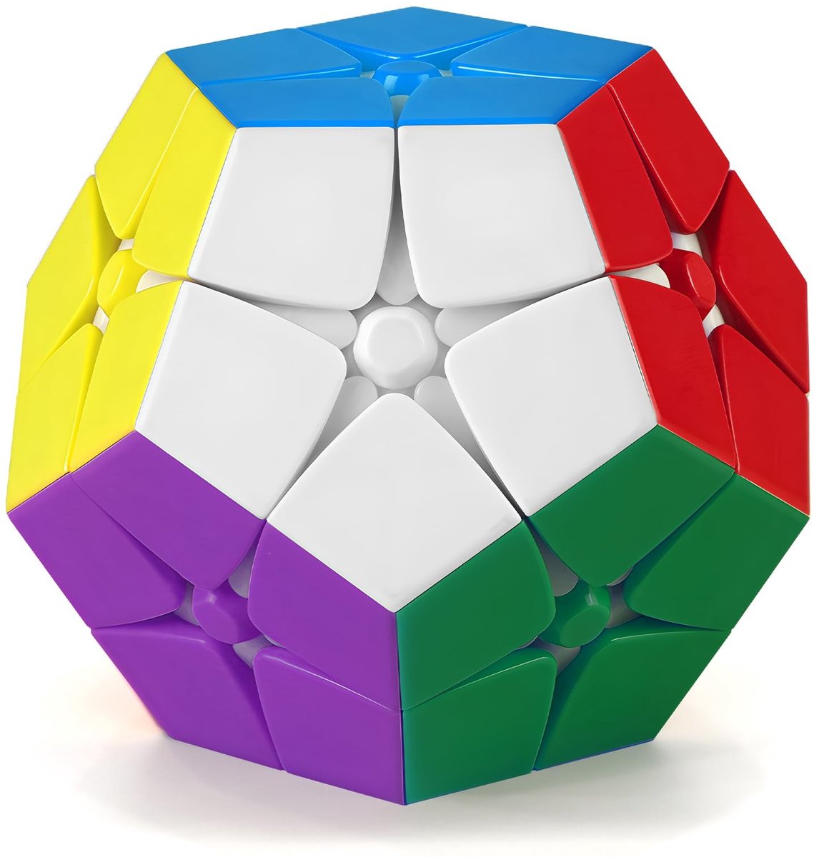 Dailygoods- Puzzel 2x2 Dodecaeder - Megaminx Kubus - Lichtgewicht Speelgoed - Snelle en Gladde Rondingen - Verbeterde Grip - Hand-oog Coördinatie