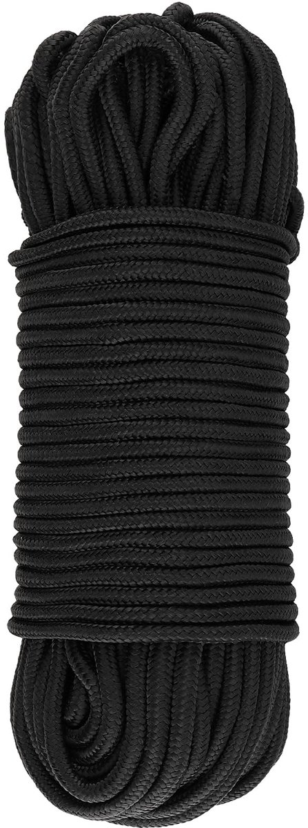 Dailygoods - Paracord Rope 50 m x 6 mm - Nylon Outdoor Rope voor Tuin en Camping