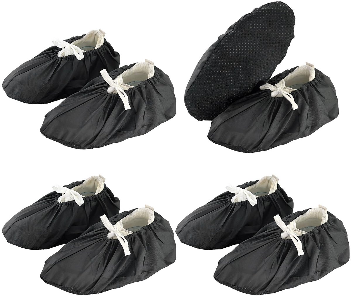 Dailygoods - 4 Paar Herbruikbare Schoenovertrekken - Antislip en Waterdicht