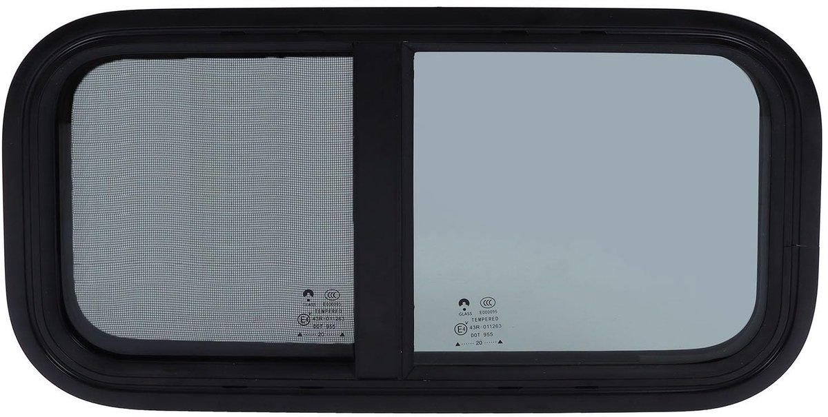 Dailygoods - RV Raam met Hor voor Motorhomes en Trailers - 600x300mm