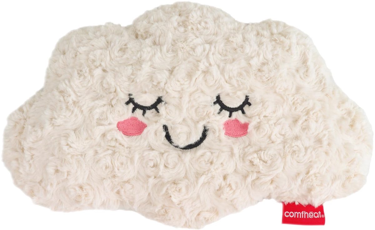 Dailygoods- Verwarmingskussen Warm Kalmerend - Wolkvormig Kussen - Natuurlijke Vullingen - Vochtige Warmtetherapie - Pijnverlichting Menstruatie - Spierpijn/nekpijn - Warmtekussen