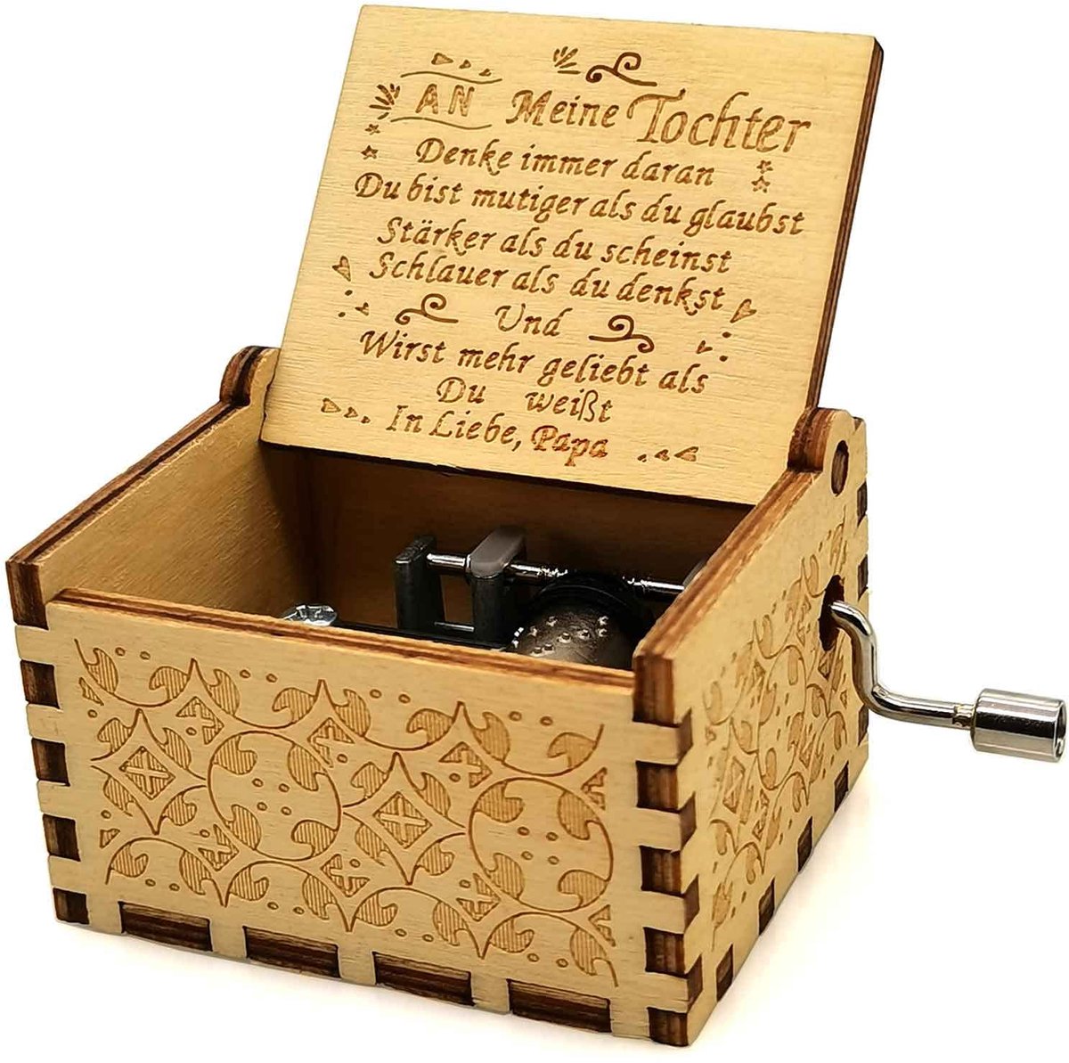 Dailygoods - Muziekdoos voor Vader tot Dochter - You Are My Sunshine