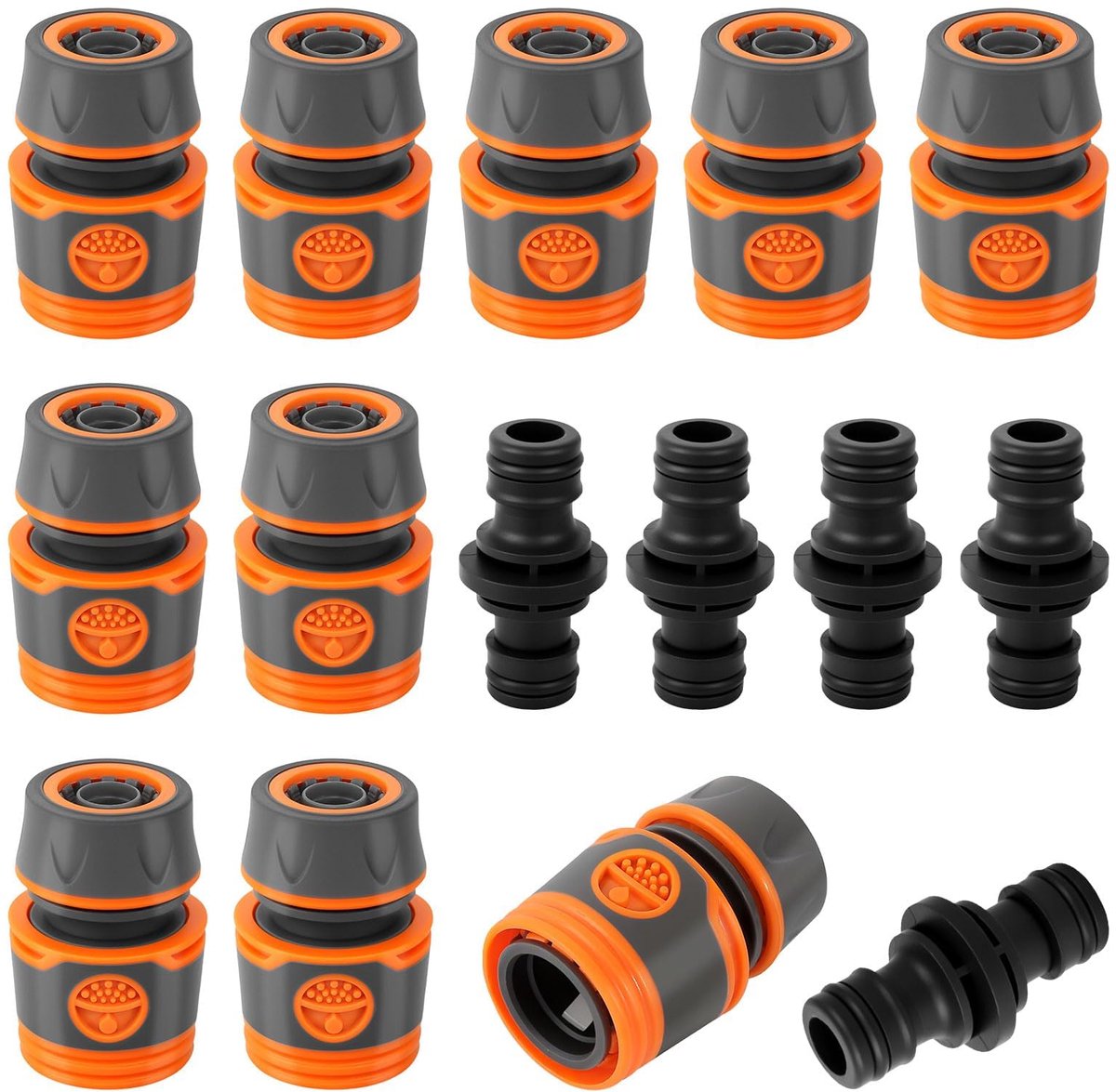 Dailygoods - Slangverbinderset 15 stuks - Slangkoppeling voor Tuin en Familie