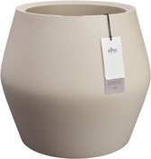 Elho June Split Low 46 - UV-bestendig en Kleurvaste Bloempot - Binnen & Buiten - Ø 46.0 x H 42.6 cm - Balanced beige