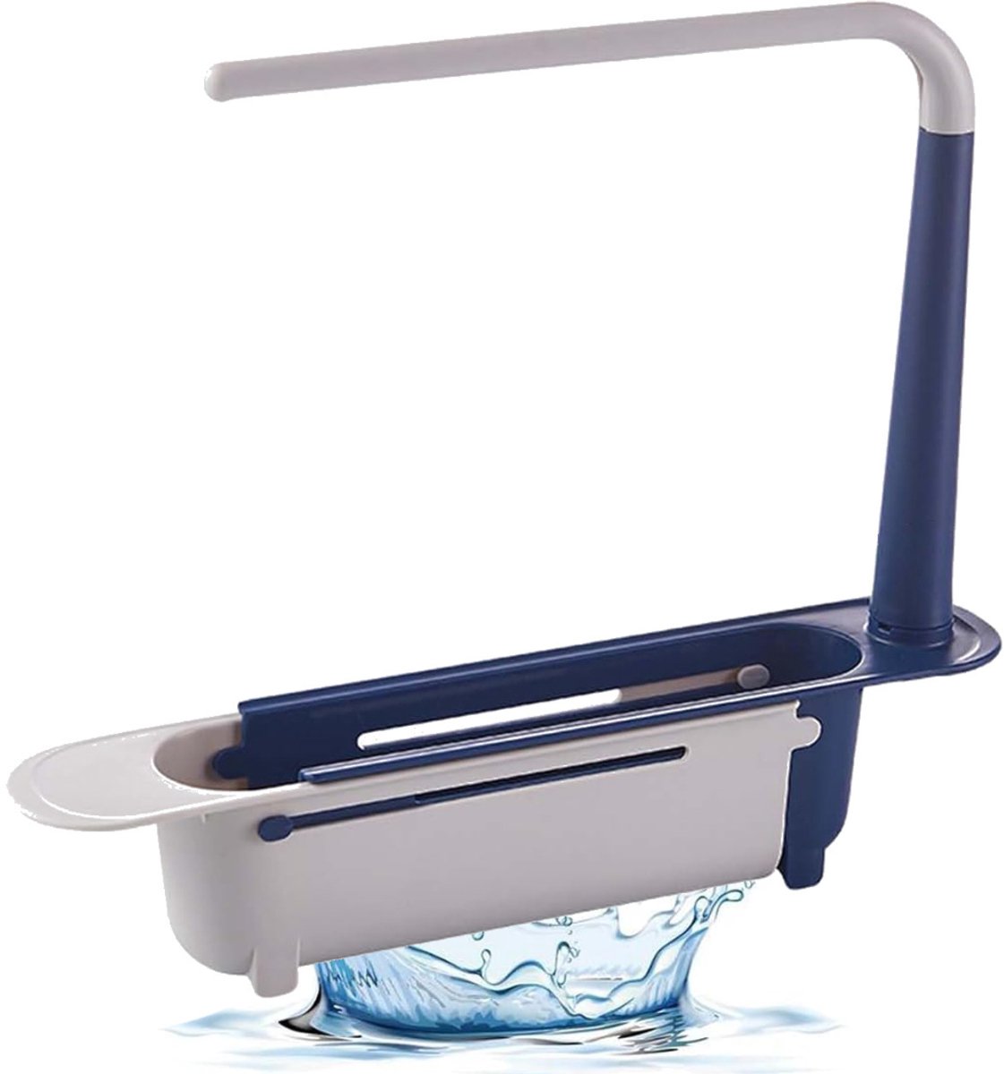 ApexArte® Vaatdoekhouder Gootsteen - Gootsteen Organizer - Vaatdoekhouder - Blauw