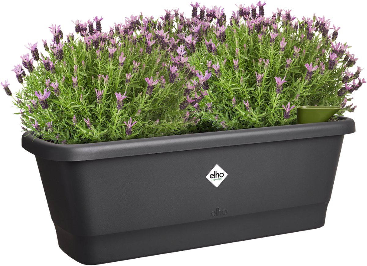 Elho Noa Balcony Planter M - Outdoor - Water Reservoir