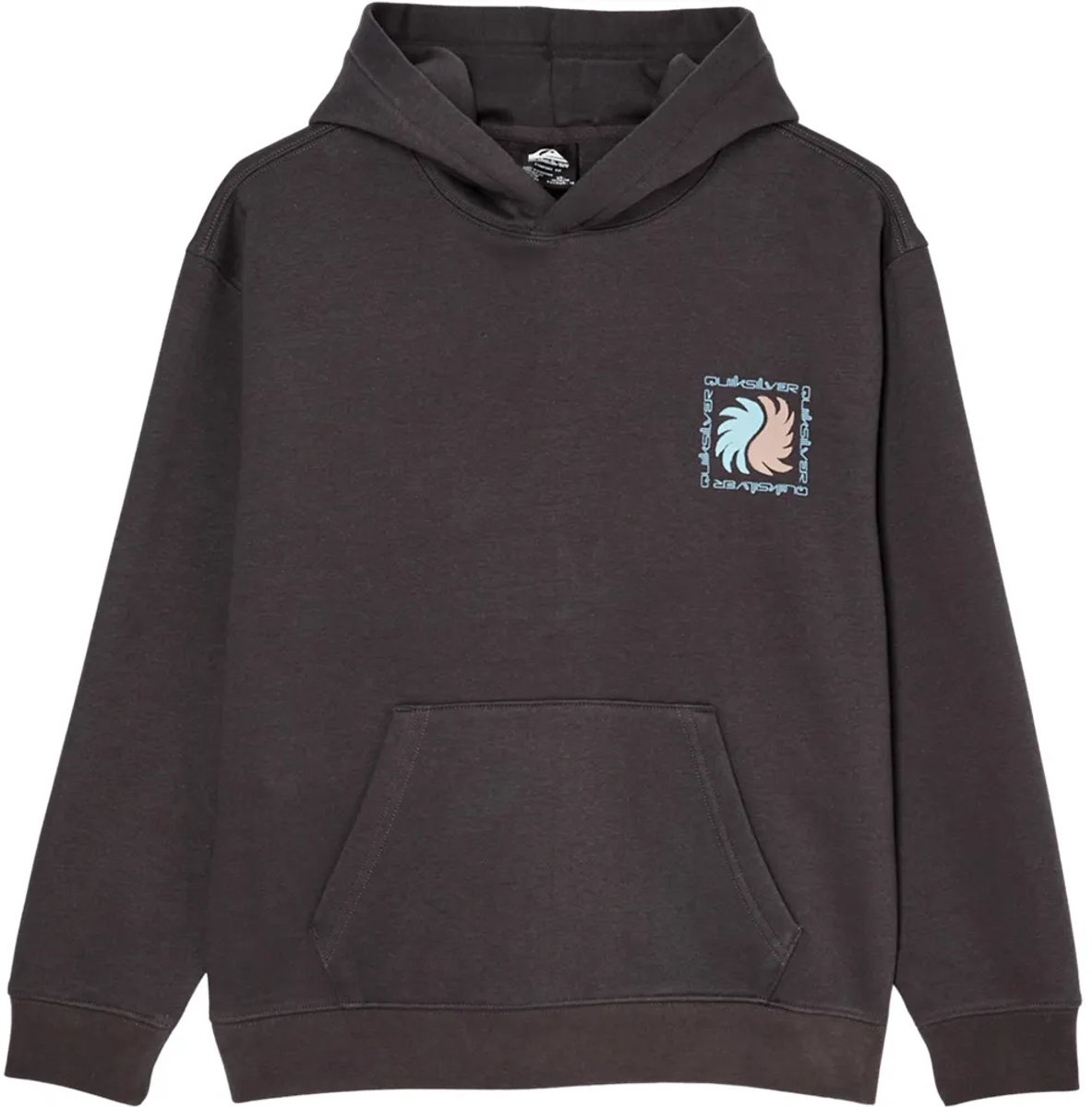 Quiksilver Graphic Hoodie 8 Years Jongen Tarmac