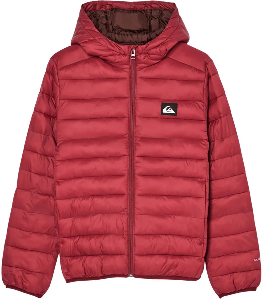 Quiksilver Scaly Gewatteerde Jas 10 Years Jongen Rood