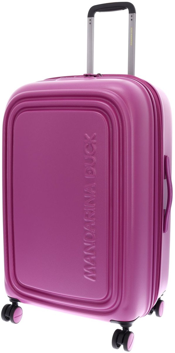 MANDARINA DUCK trolley Logoduck + Trolley Digital Pink paars 70cm