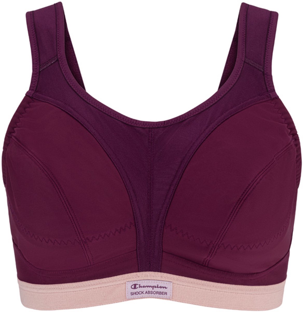 Shock Absorber Active D+ Classic Sport BH - Dark Purple - 75E