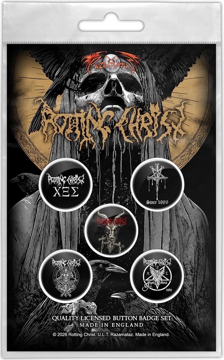 Rotting Christ - We Are the Damned Generation - Button - 5-pack