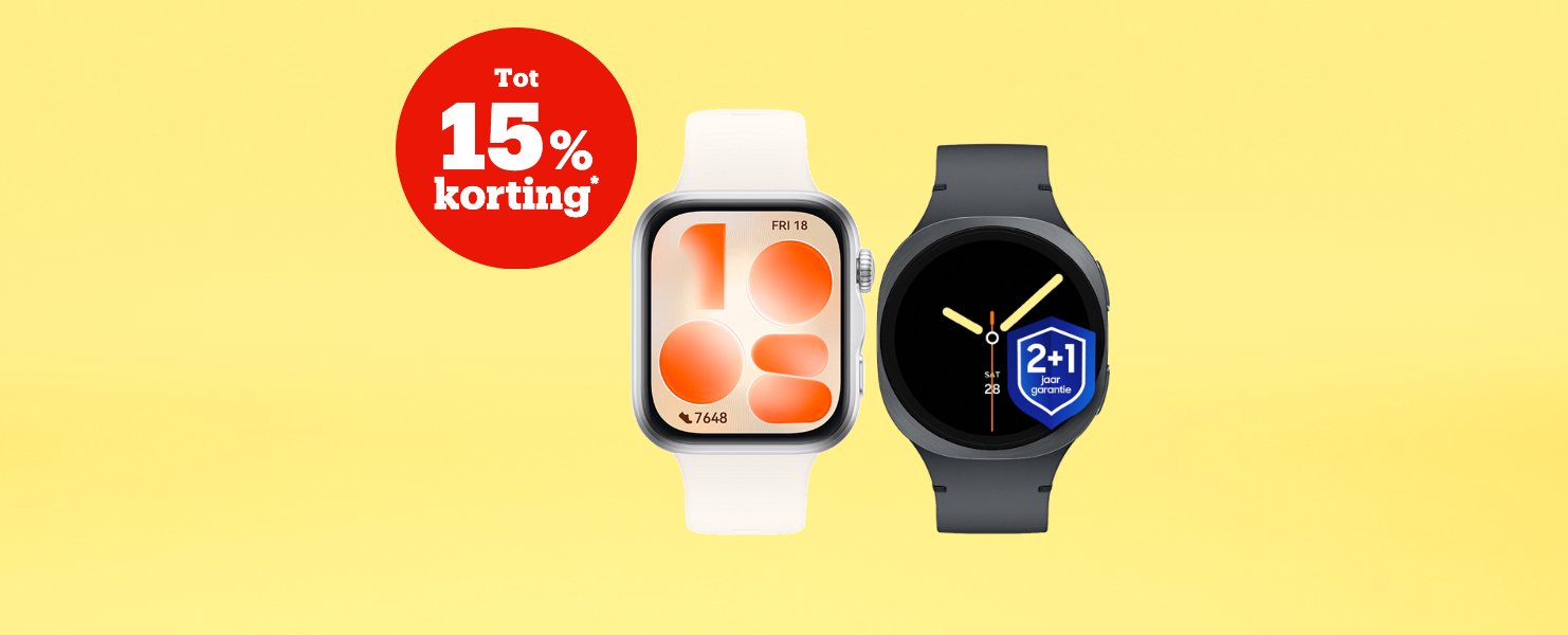 Tot 15% korting*