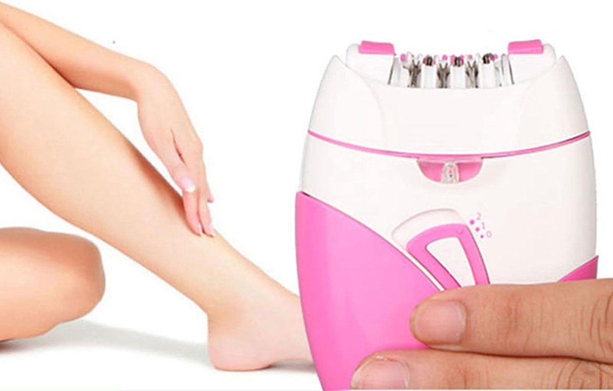 Generic Oplaadbare Roze Elektrische Ontharingsmachine Hypoallergeen Draagbaar voor Benen, Armen, Oksels en Bikinilijn, 5V 3W Compacte Epilator voor Dames