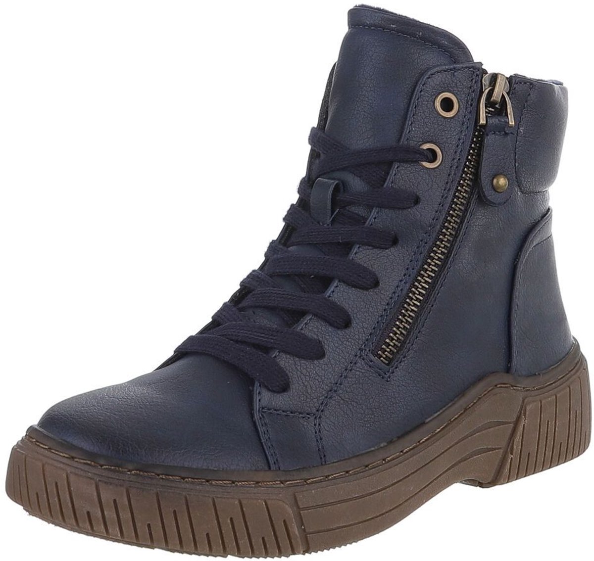 Veterboot met ritssluiting - dames dagelijks gebruik Mt:36