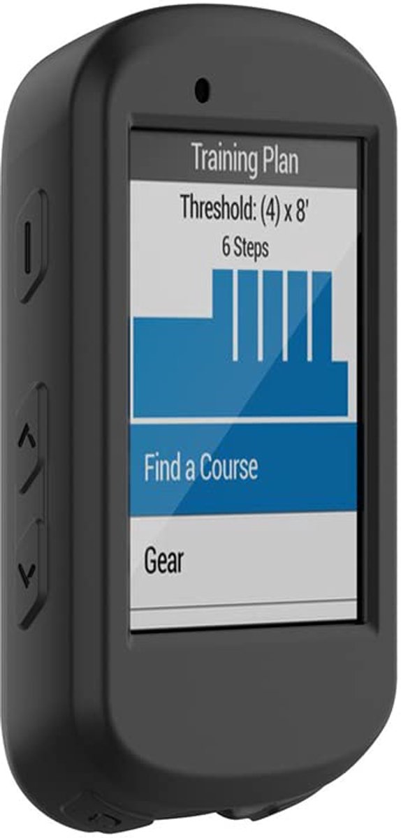 Dailygoods- Beschermhoes GPS - Schokabsorberend ontwerp - 360° Bescherming - Duurzaam materiaal - Compatibel met Garmin Edge 530 - Verhoogde randen voor extra bescherming - Gps-hoes