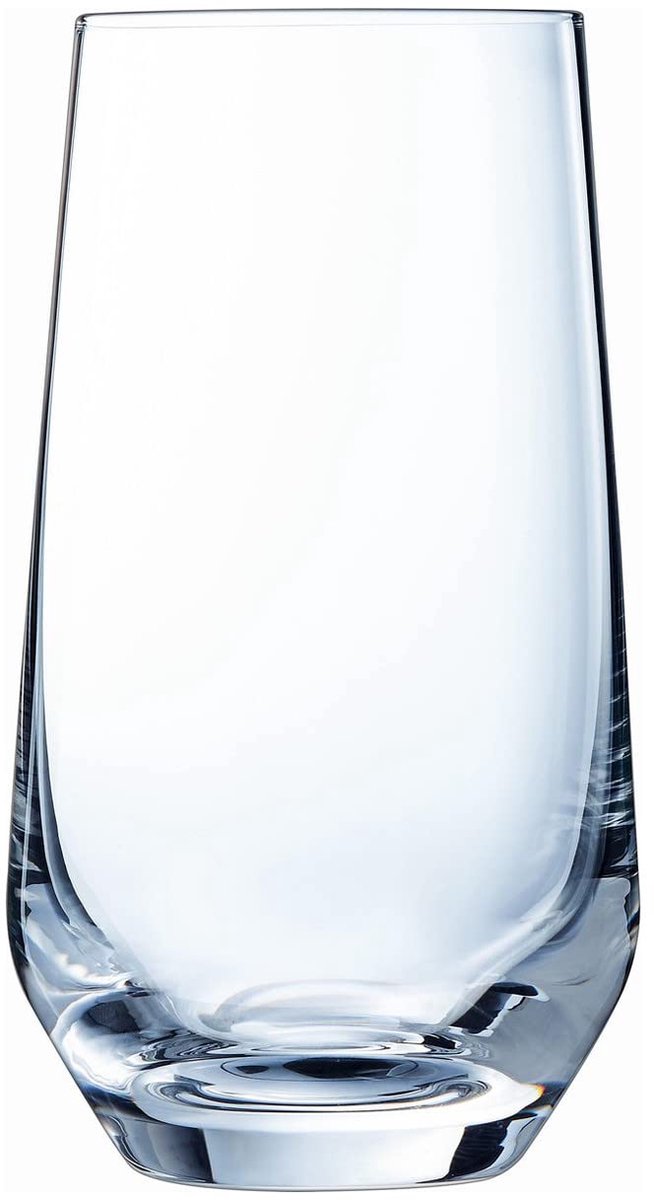 SnelShoppen - C4 Vaso FA 40 cl - Elegante Glazen Drinkbeker voor Dames, Perfect voor Ladies Night, Feestjes, en Speciale Gelegenheden - Duurzaam en St