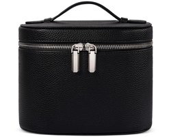 Dailygoods - Luxe Reismake-up Tas met Compartimenten - Zwart