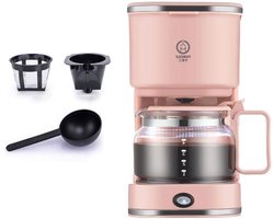 Koffiezetapparaat - Mini Koffiezetter - Verse Koffie Maken - Volautomatisch - Compact - Zwart