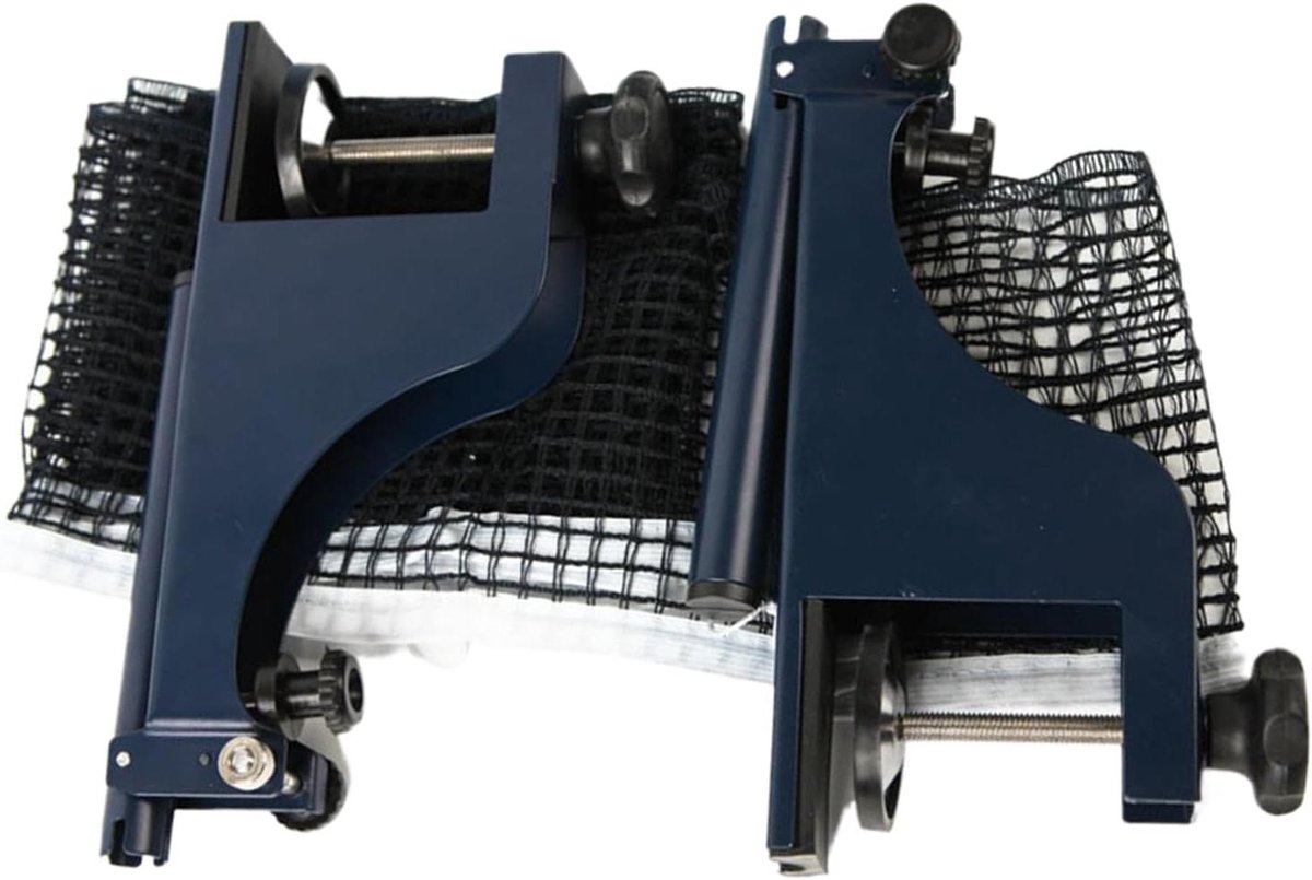 Tafeltennisnet - Tafeltennis Net Frame - Sporten en Recreatie - Stevige Anti-Warp Frame - 180 cm Lengte - Zwart