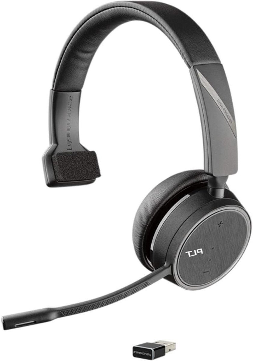 Bluetooth Mono Headset - Draadloze Headset PC Headset - Professionele Gesprekken - SoundGuard Technologie - Eén Maat - Zwart